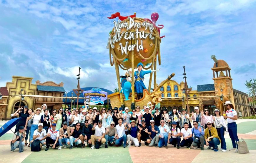 DU LỊCH PHAN THIẾT: NOVA WORLD PHAN THIẾT – WONDER LAND WATER PARK – WONDER HILLS – K-TOWN RESORT- BIKINI BEACH | 2N1Đ|
