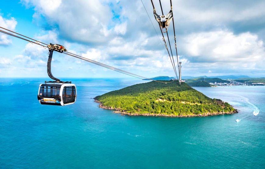 TOUR DU LỊCH PHÚ QUỐC – GRAND WORLD – CÁP TREO SUN WORLD – CẦU HÔN- THỊ TRẤN ĐỊA TRUNG HẢI – SUNSET SANATO | 3N2Đ | BAY | KHỞI HÀNH TỪ PHAN THIẾT