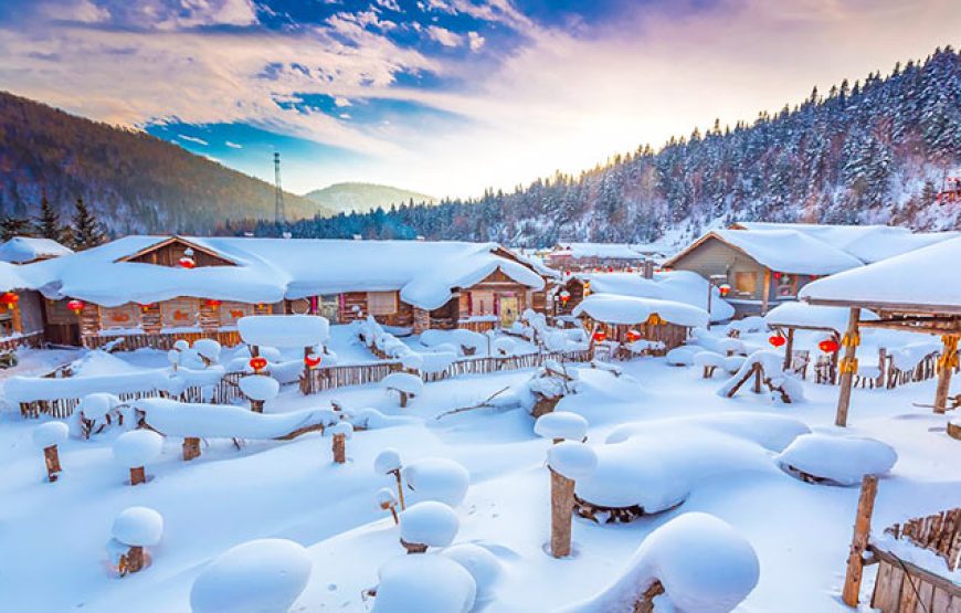 DU LỊCH CÁP NHĨ TÂN TRUNG QUỐC 2026 – LÀNG TUYẾT CỔ TÍCH | 6N6Đ | KHỞI HÀNH TỪ TP.HCM