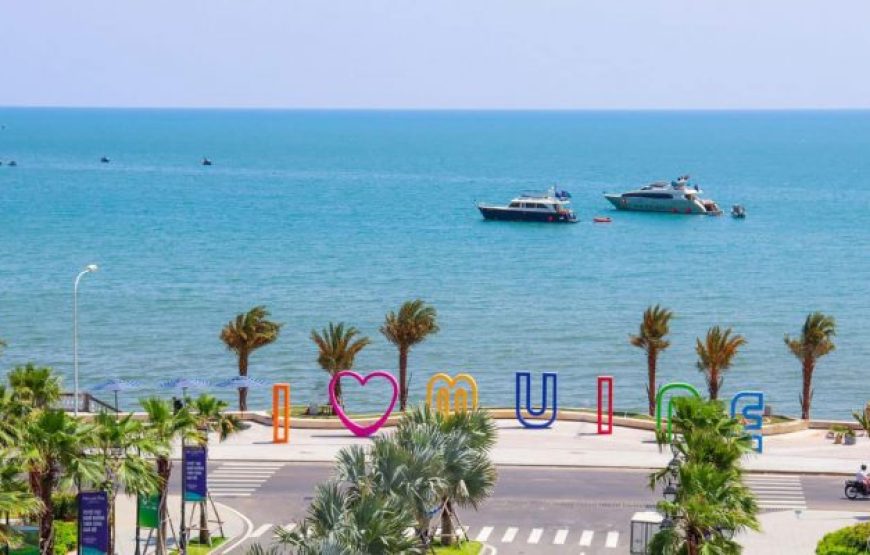 DU LỊCH PHAN THIẾT – MŨI NÉ : BÀU TRẮNG – TRUNG TÂM BÙN KHOÁNG MŨI NÉ – HANA BEACH CAFE – LÂU ĐÀI VANG RĐ – THÁP POSHAINU | 2N1Đ|