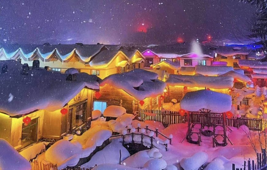 DU LỊCH CÁP NHĨ TÂN TRUNG QUỐC 2026 – LÀNG TUYẾT CỔ TÍCH | 6N6Đ | KHỞI HÀNH TỪ TP.HCM