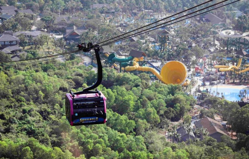 TOUR DU LỊCH PHÚ QUỐC – GRAND WORLD – CÁP TREO SUN WORLD – CẦU HÔN- THỊ TRẤN ĐỊA TRUNG HẢI – SUNSET SANATO | 3N2Đ | BAY | KHỞI HÀNH TỪ PHAN THIẾT