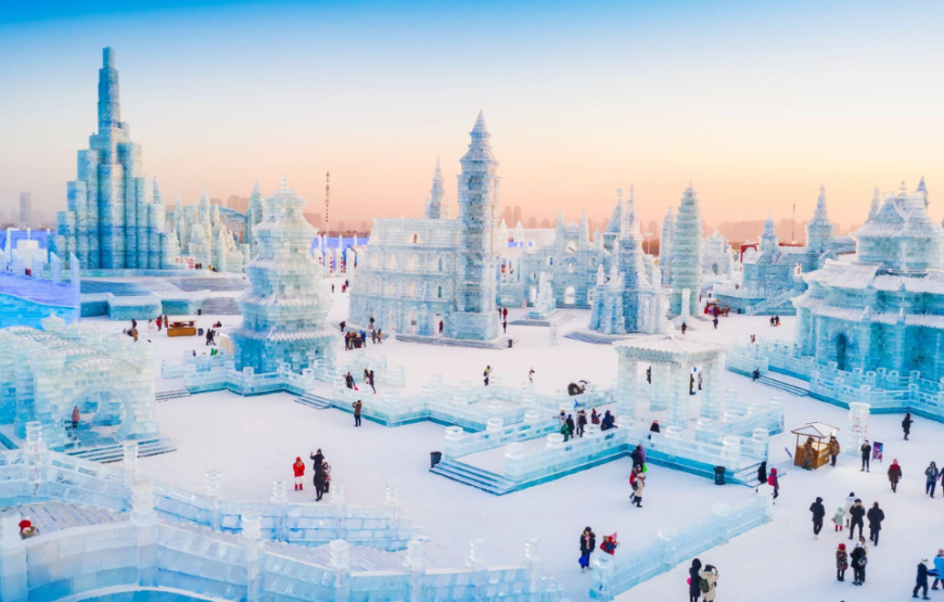 DU LỊCH CÁP NHĨ TÂN TRUNG QUỐC 2026 – LÀNG TUYẾT CỔ TÍCH | 6N6Đ | KHỞI HÀNH TỪ TP.HCM