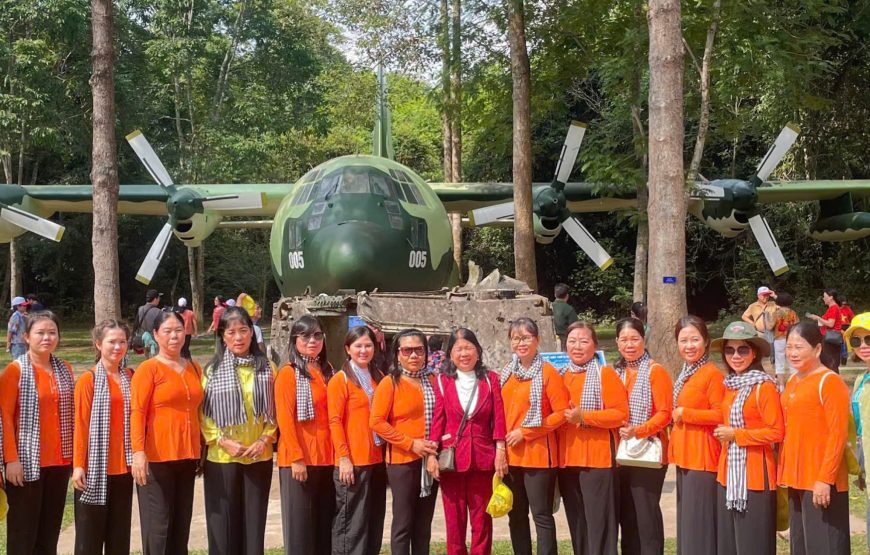 TOUR LIÊN TUYẾN ĐÔNG -TÂY NAM BỘ: CỒN SƠN – CẦN THƠ – CHỢ NỔI CÁI RĂNG – KDL VINH SANG VĨNH LONG – TÂY NINH – ĐỊA ĐẠO CỦ CHI- TP. HCM | 4N3Đ| KHỞI HÀNH TỪ PHAN THIẾT