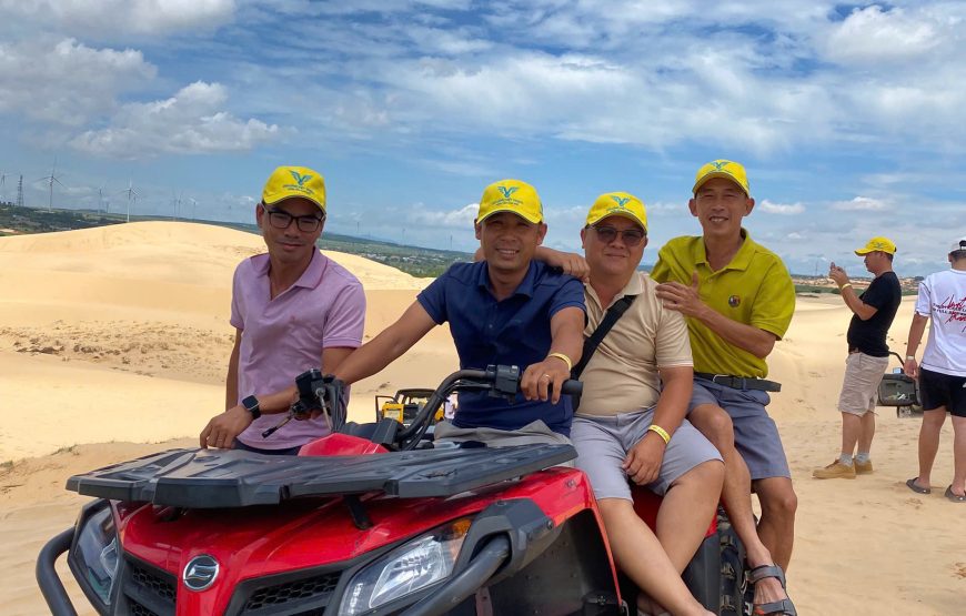 DU LỊCH PHAN THIẾT – MŨI NÉ : BÀU TRẮNG – TRUNG TÂM BÙN KHOÁNG MŨI NÉ – HANA BEACH CAFE – LÂU ĐÀI VANG RĐ – THÁP POSHAINU | 2N1Đ|