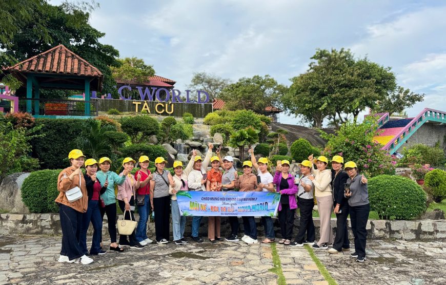 DU LỊCH PHAN THIẾT: TTC WORLD TÀ CÚ – HẢI ĐĂNG KÊ GÀ – BÌNH AN FARM – NOVA WORLD PHAN THIẾT | 2N1Đ|